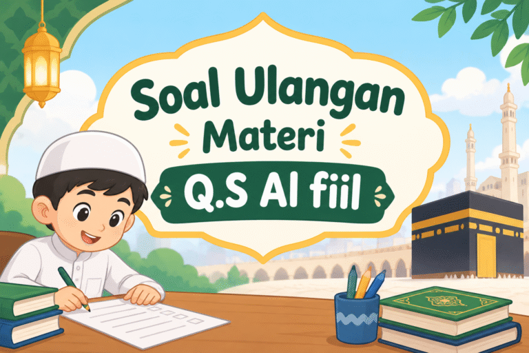 Soal Surat Al Fiil untuk anak SD